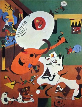 Interior holandés Joan Miró Pinturas al óleo